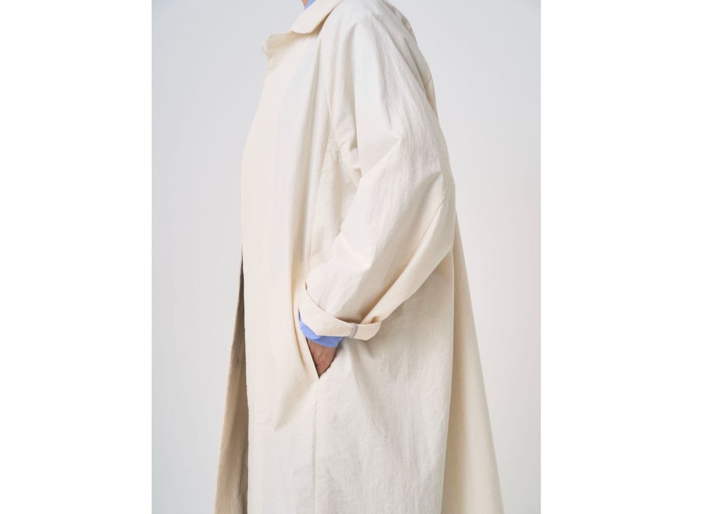 somewearclothing裏無しラグランオーバーコート