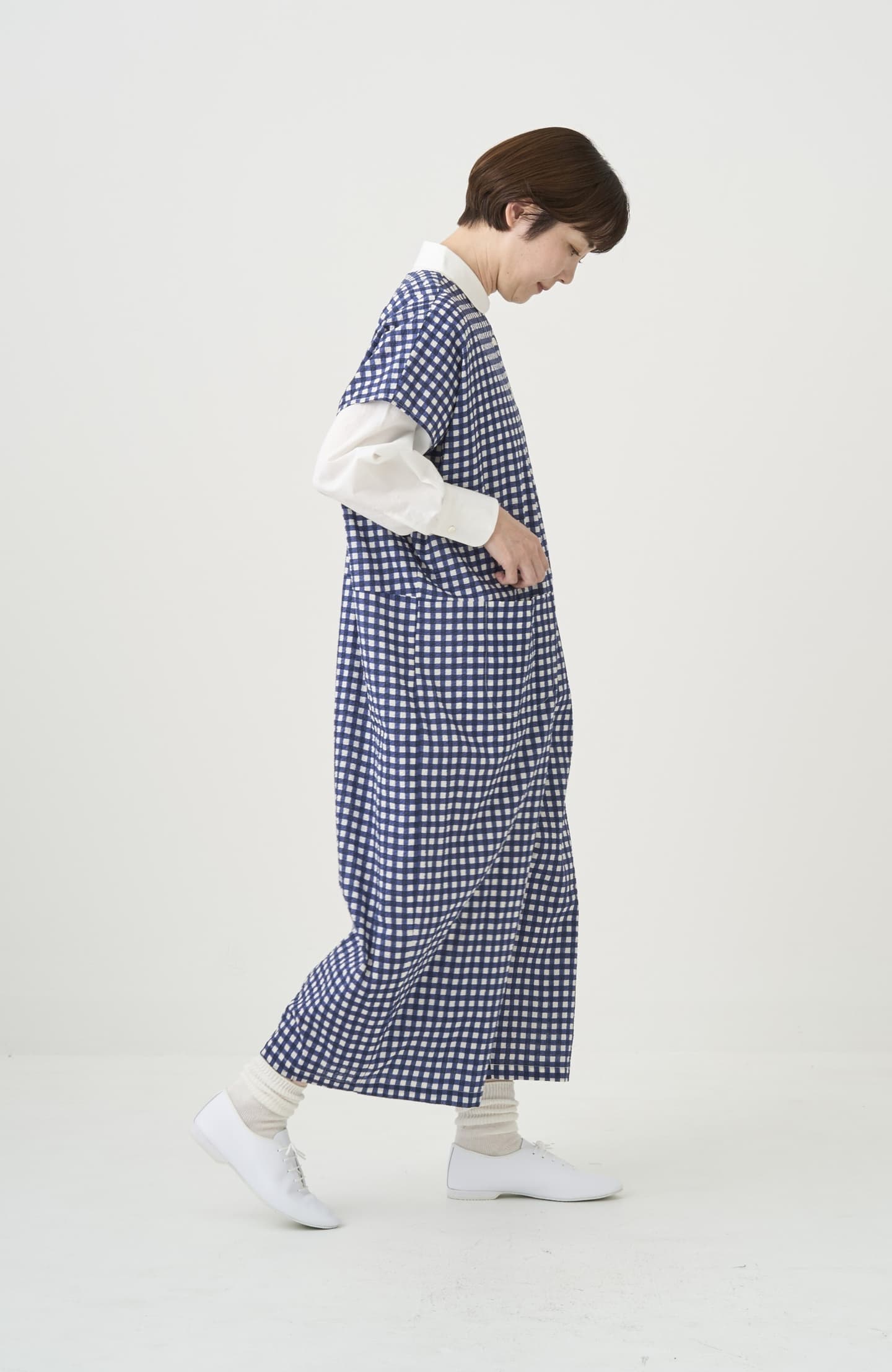 somewearclothig_2wayタックフレンチブラウスセットアップ